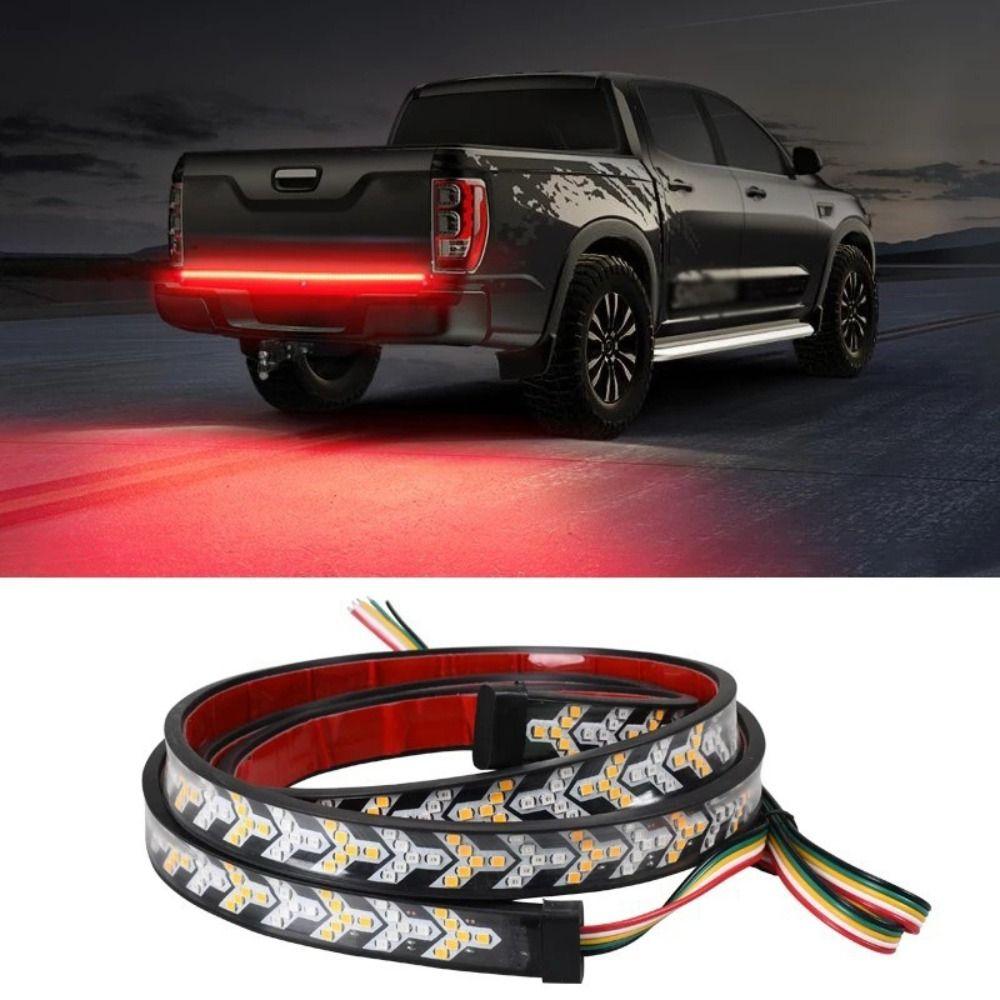 12-24V Turn Signal Lamp Sequential Flowing Reverse Tail Light Tailgate Light Bar  For Pickup Truck