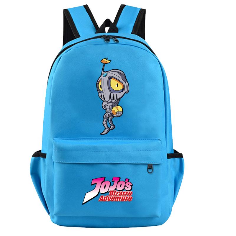 Anime Printed Adventure Backpack for Teen Gift School Bag Canvas Bookbag Girl Kawaii Rucksack Student Back To Schoolbag