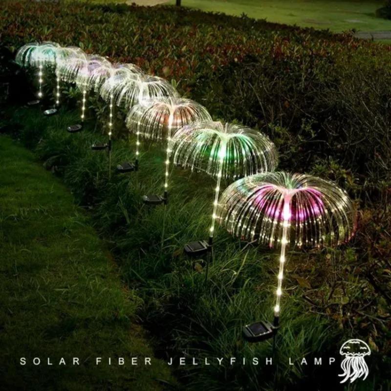 1/2/4PC Solar Jellyfish Light Outdoor Waterproof RGB Solar Garden Decorative Lamp Landscape Lighting Used For Garden Lawn Decor