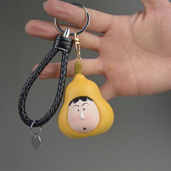 

Брелок-фигурка Син-чана в виде тыквы: Аниме игрушка-подвеска 8 cm