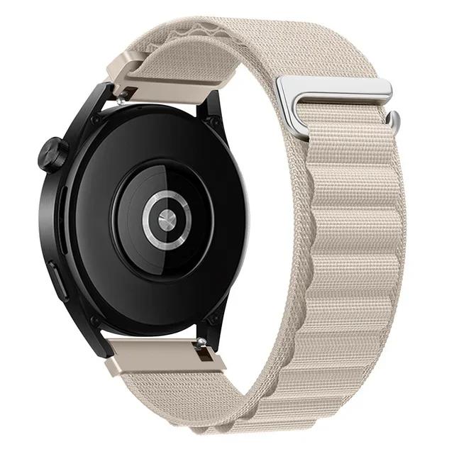 22mm 20mm Nylon Alpine Loop Armband für Huawei Watch GT5 Pro GT5 GT4 GT3 GT2 46mm Armband Handgelenkband Huawei Watch 4/3 Zubehör