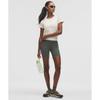 Lululemon Swiftly Tech Short Sleeve Shirt 2.0  Waist Length Diamond Drop Light Ivory