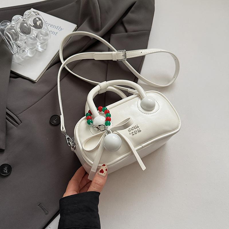 Высококачественная модная портативная сумка-подушка женская летняя нишевая простая однотонная наплечная сумка-мессенджер