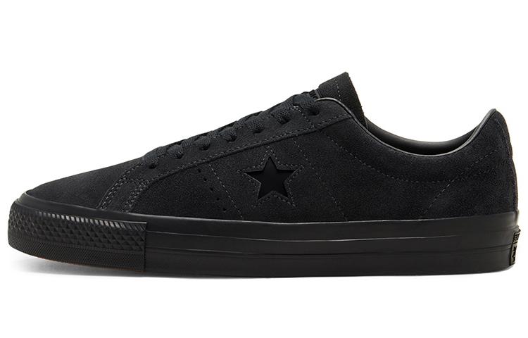 One Star Converse Pro Low 'Triple Black' 166839C