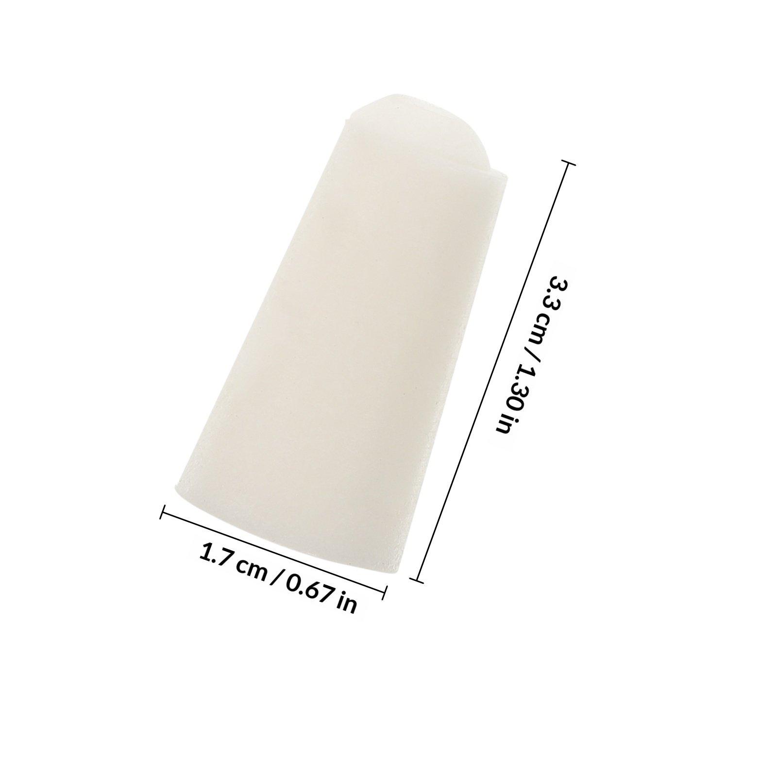 

20Pcs Silicone Stoppers for Test Tubes Flasks Bottles Lab Equipment Sealing Plugs High Elasticity Reusable Silicone Stopper Plug белый