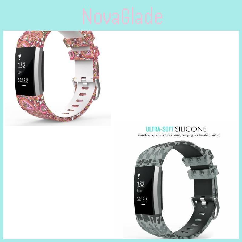 Stylish Silicone Bands For Fitbit Charge 4 And Charge 3 Comfortable And Durable