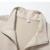 Men's Casual And Fashionable Long-sleeved Lapel Solid Color Zipper Jacket Long Pants Sportswear Set
