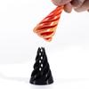 3D Printed Stress Relieving Toys Spiral Model Toy Impossible Pyramid Passthrough Thread Sculpture Screw Toys Gift
