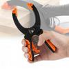 6/8 Inch Ratcheting Hand Clamps Spring Clamps Jaw Opening Clamping Force DIY Plastic Nylon Clamp For Gluing Securing