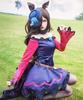 Uma Musume Pretty Derby Cosplay soutěž Šaty Rice Shower [Milky Time], Oblečení, (L)