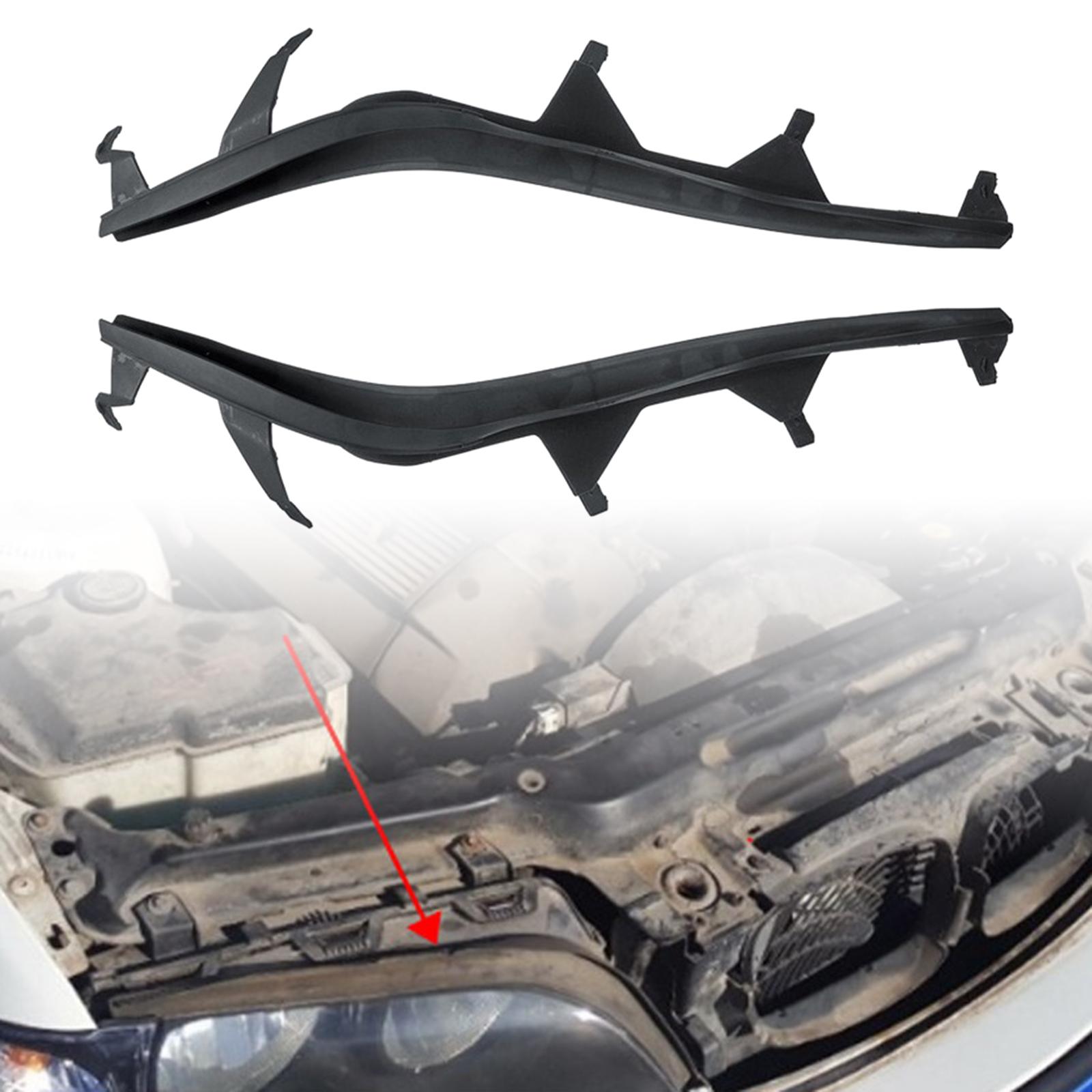 

Уплотнительная лента для фар 63126921859 63126921860 Автомобильные передние верхние полоски для крышки фар для BMW E46 325i 2002-2005