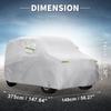 X AUTOHAUX Suzuki Wagon 375x148x143cm Light Car Body with Windproof Rainy Season Strong Yellow Hail Side Nighttime Safety Easy to Put On and Take