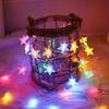 Colorful LED Star String Lights