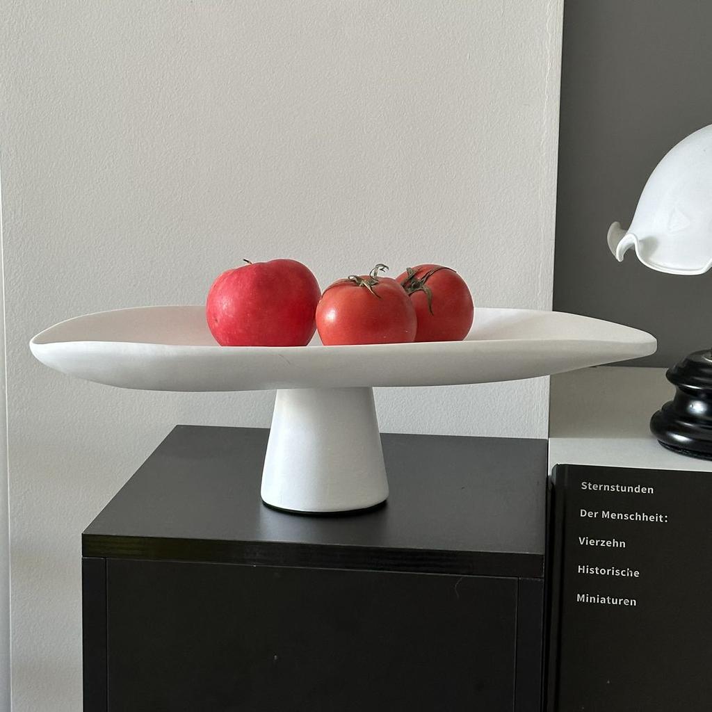 Desktop Storage Container Geometric Fruit Bowl Tray Desktop Storage Container Resin Handicraft Home Decoration Accessories
