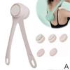 Electric Long Handle Bath Brush with 5 Brush Heads - Powerful Scrubbing
