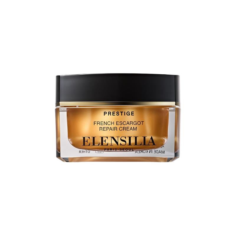 [ELENSILIA] Prestige Original Gold Snail Cream 50ml - Professional 24K Gold & Snail Mucin Intensive Recovery Care