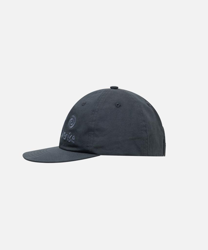 KALEG Linen Blend Graphic Cap (Grayish Navy)