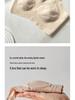 Women's Ultra-Thin Foundation Bra - Seamless, Breathable, Rabbit Ear Design for a Sleeker Look