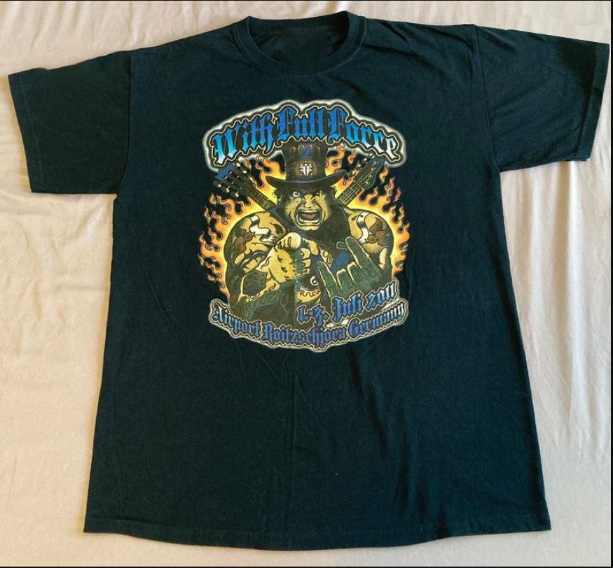 Entombed - With Full Force 2011 Unisex T-Shirt Full Size S to 5XL Unisex T-Shirt XXXXL