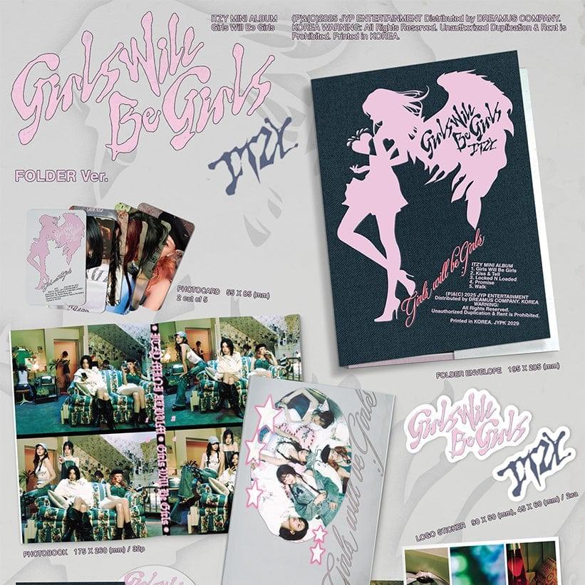 ITZY [GIRLS WILL BE GIRLS] FOLDER Version