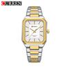 CURREN 8457 Business Fashion Sport Antique Cartoon Coin Quartz Wristwatch Waterproof Alloy Case Glass Luxury Charm Stainless