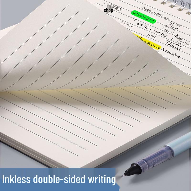 Premium Minimalist Spiral Notebook - B5, Top-Bound, Extra Thick for Students
