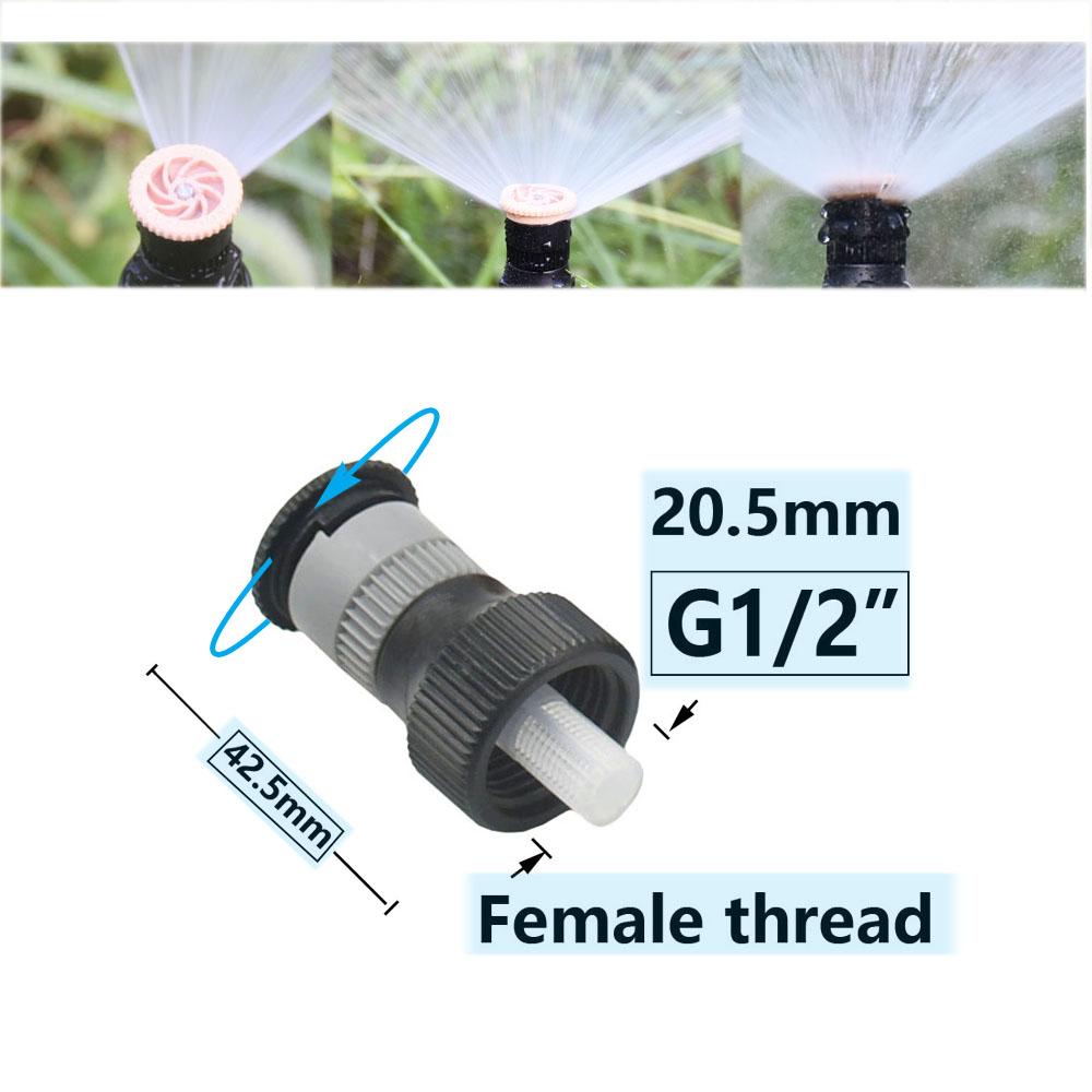 Garden Sprinkler 360° Rotation Irrigation Watering System Automatic Agriculture Lawn Farm Greenhouse Plant Watering Sprinkler