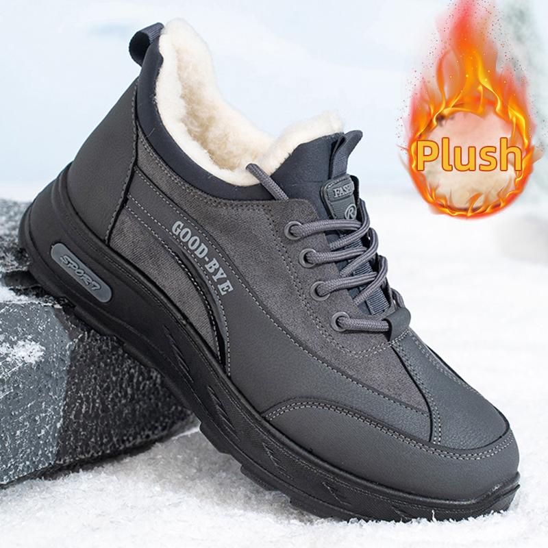 Az Új Férfi Meleg, Csúszásmentes Alkalmi Cipők Most Kerülnek Piacra, Egyszerű és Tartós Kialakítással.