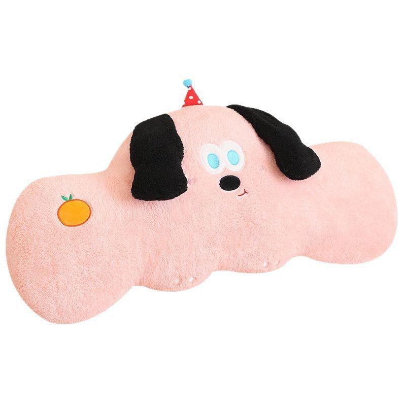 Cartoon Dog Cloud Plush Pillow Cushion With Removable Cover For Bedroom Decor