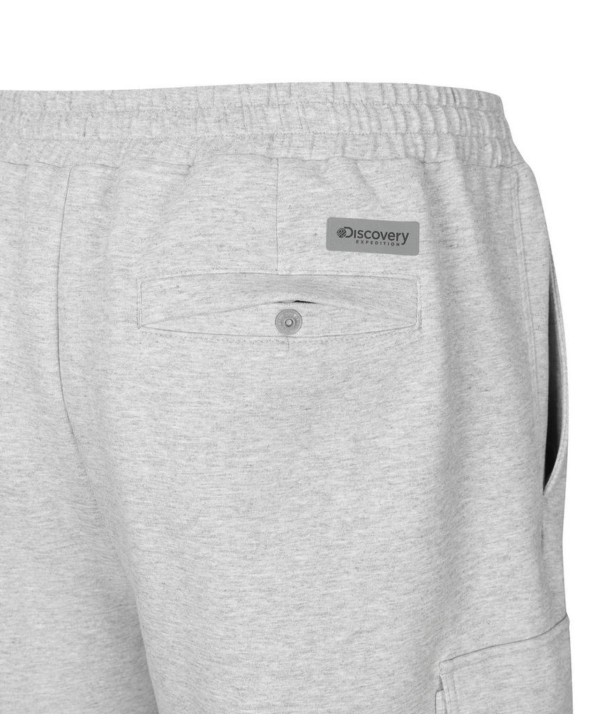 DISCOVERY EXPEDITION Men'S Tech Knit Training Loose Tapered Cargo Jogger Pants (M/Grey)