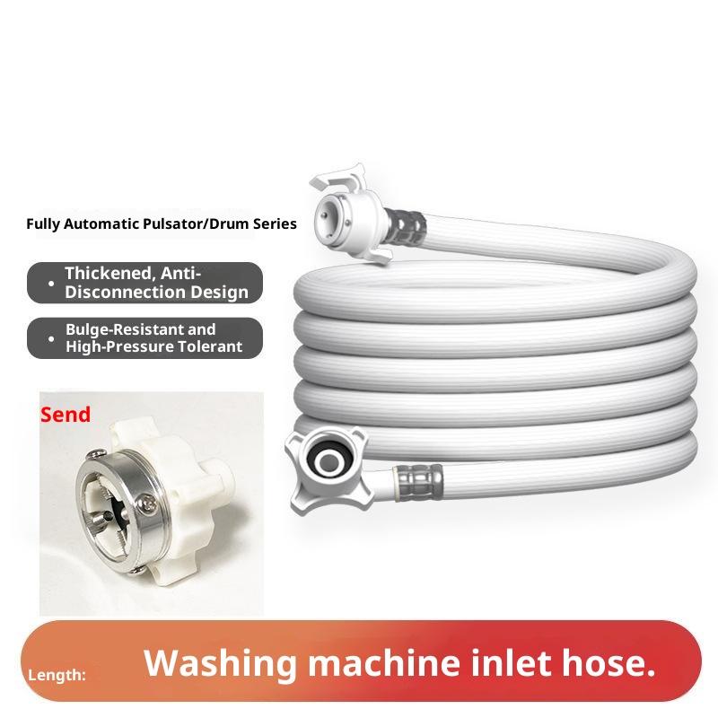 Extend The Inlet Pipe With A Longer Extension Pipe5M Automatic Washing Machine Water Inlet Pipe Optional Hose Extension Tub