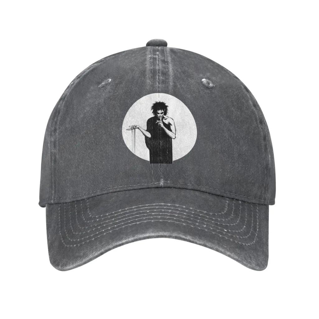 Neil Gaiman Morte Cappellino da Baseball Vintage Novità Cappello da Cowboy Cappello da Sole Cappellino da Camionista Unisex