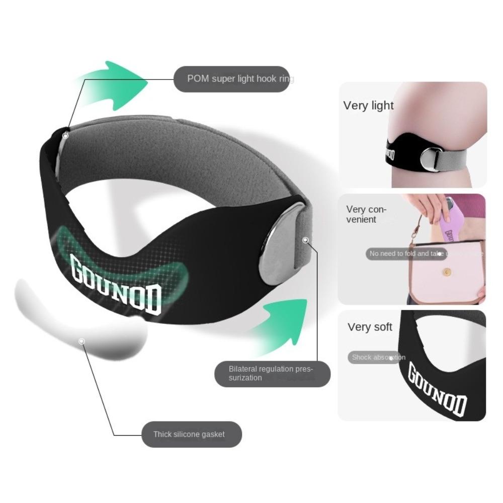 Breathable Knee Patella Support Adjustable Knee Band Brace Sport Knee Wrap  Hiking