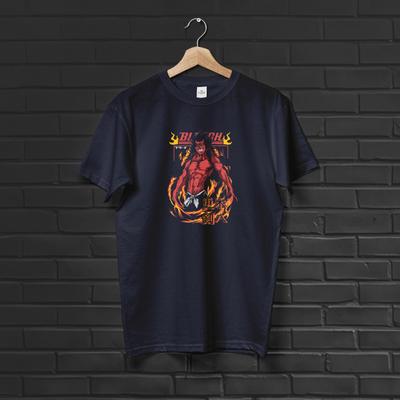 Zaraki Kenpachi T-Shirt Grafik-T-Shirt Herren Unisex Baumwolle Bleach Anime Streetwear