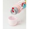 Skater Children's Water Bottle, 2-Way, 470ml (Direct Drinking) or 430ml (Cup Drinking), Disney Princess Design, 24-inch, Girls, Stainless Steel, Insul
