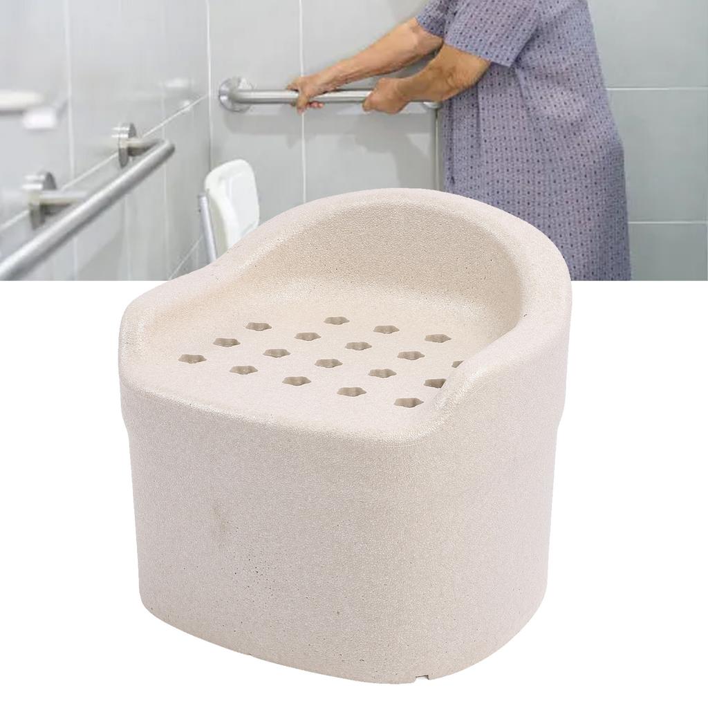 EPP Bath Chair Non Slip Shower Bench Strong Load Bring Bathroom Chair for Pregnant Women Elderly Children