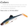 Baitfish Shad Soft Swimbait Soft Bait T Tail Soft Baits Wobblers Simulation Fishing Lure  Perch