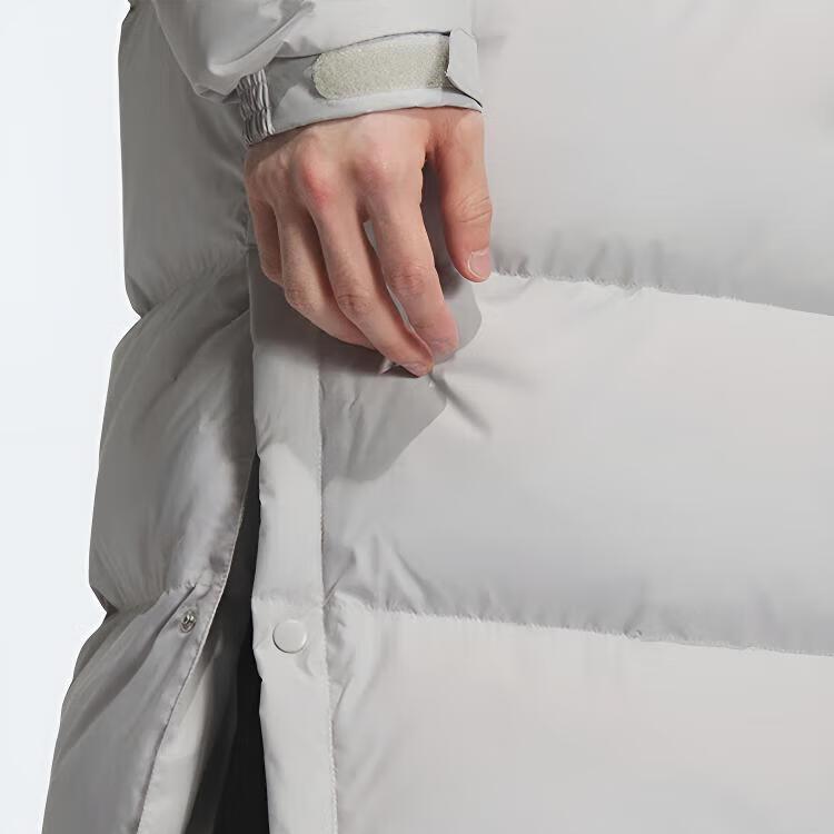 adidas Hooded Long Warm Water-Resistant Duck Down Jacket Unisex Jacket KQ5537
