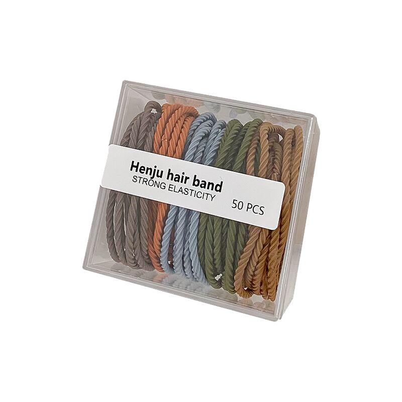 High Elasticity Women's Hair Tie - Durable, Non-Pulling Summer Style 2025