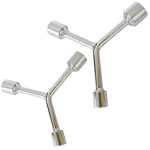 Y-wrench, Box Wrench, Y-type, Set of 2, 8mm/9mm/10mm/12mm/14mm/17mm