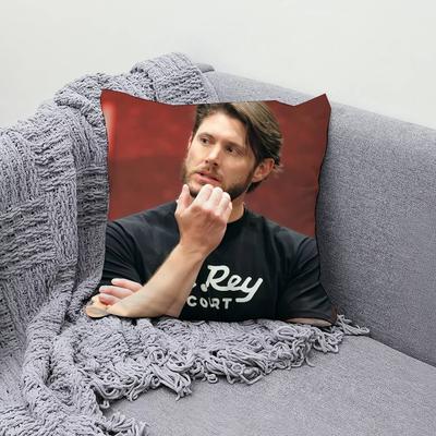 Schauspieler J-Jensen A-Ackles 30x30cm 45x45cm Kissenbezug Dekor Schutzhüllen Bequem Weich Für Sofa Wohnzimmer Home Office