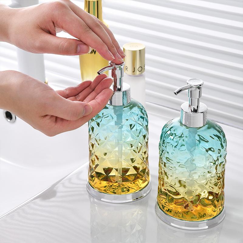 Seifenspender Für Flüssigbad Leer Nachfüll-Unterflasche Spülmittel Küche Drucktyp Händedesinfektionsmittel Duschgel Shampooflasche