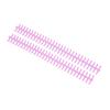 10 Pcs Loose Leaf Binding Spine 30 Hole Cuttable Wear Resistant PP Plastic 10mm Binding Comb for