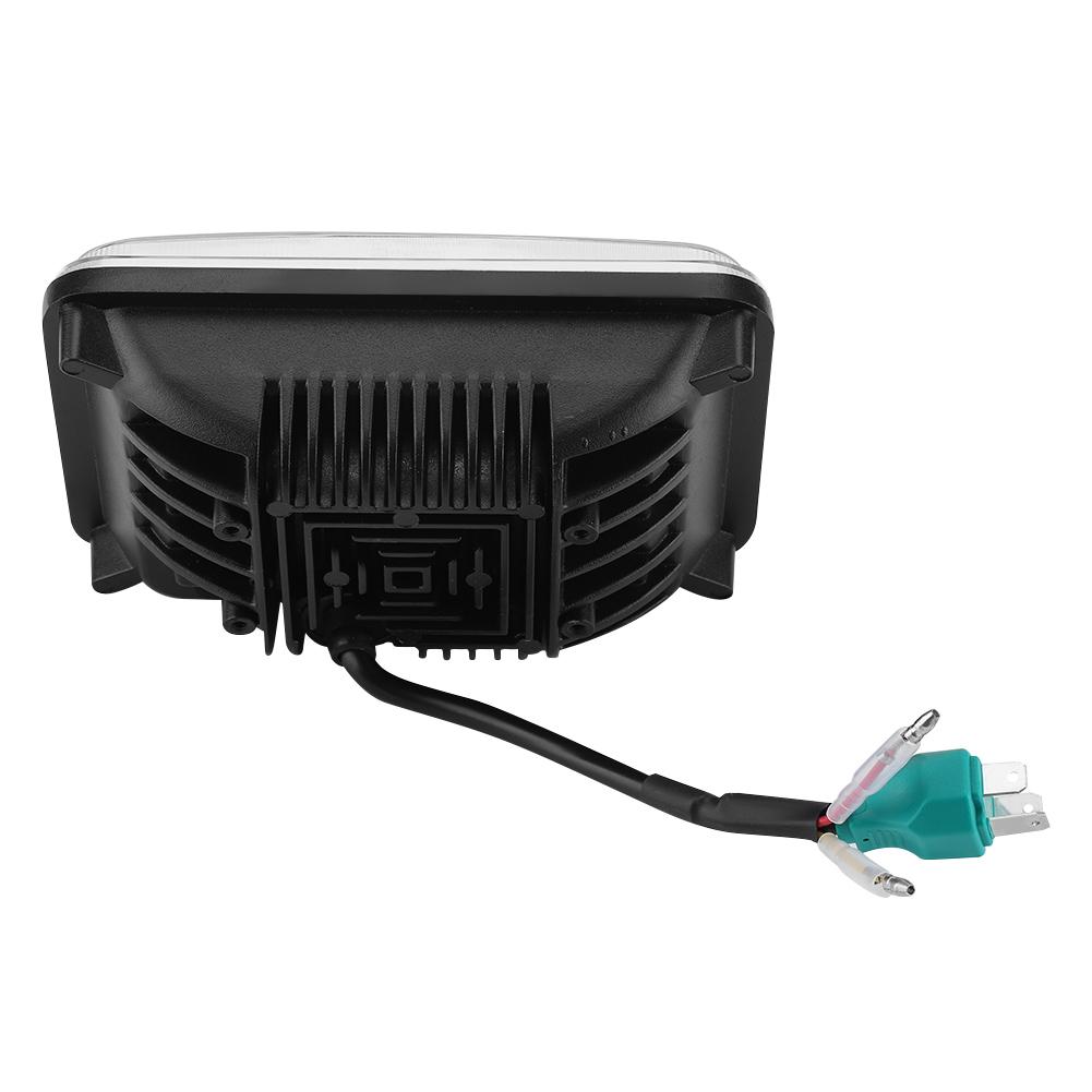 Ciężarówka 4"*6" LED Reflektor Kwadratowe Światło Światła Drogowe i Mijania Biała Aureola dla Forda Mustanga