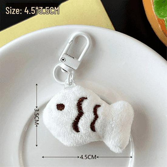 

Плюшевый брелок в виде котенка-рыбки: Креативный подарочный кулон-рюкзак с бесплатной доставкой