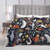 Cute Sharks Blanket Quality Warm  Bedding Throws Winter Travel Office Living Room Novelty Bedspread