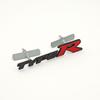 3D Metal Black Red Letters Type R Logo Car Front Grille Badge Emblem for Honda Accord Civic Type R Auto Accessories QV0