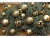 Festive 6CM Gold & 8CM Silver Christmas Balls - Shiny & Matte Hanging Tree Ornaments