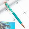 1 Pcs Flower Ballpoint Pen Metal Office School Stationery Gift Cute Clip Pens Pencils Writing Supplies