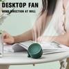 Clip-on Mini Waist Fan with 3 Speeds Handheld Fan Desktop Fan Type C Rechargeable for Outdoor Work Hiking Home Office Travel Gym